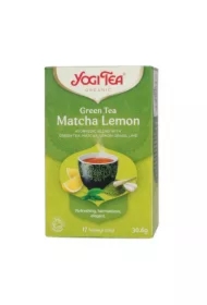 Herbata zielona z cytryną i matchą (green tea matcha lemon)