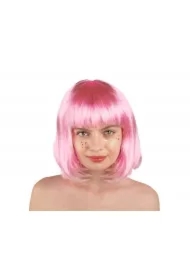 Peruka Kleopatra jasny róż