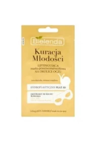 Kuracja Młodości Liftingująca maska przeciwzmarszczkowa na okolice oczu w płacie