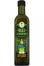 Olej lniany tłoczony na zimno