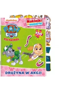 Psi Patrol. Naklejki na numerki. Drużyna w akcji