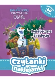 Czytanki naklejanki. Świąteczne tradycje. Disney Kraina Lodu Przygoda Olafa