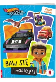 Hot Wheels. Baw się i naklejaj