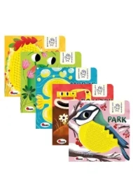 Pakiet Dotykam, poznaję: Las, Łąka, Morze, Pojazdy, Park