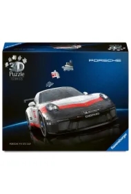 Puzzle Iconics 108 el. 3D Porsche 911 GT3 Cup