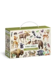 Puzzle 200 el. Montessori Forest animals