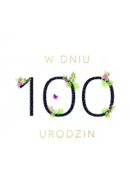 Karnet Swarovski kwadrat Urodziny 100 CL18100_PO