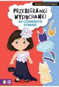 Przebieranki wypychanki. Na czerwonym dywanie