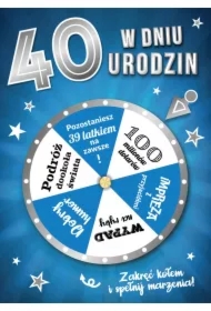 Karnet Urodziny 40