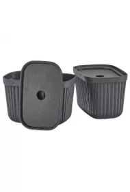 Pudełka do przechowywania Pulp 15x23x15 cm Black 31770