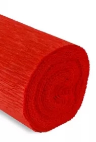 Krepina 50x250cm 180g czerwona