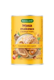 Masa makowa biała o smaku marcepanowym