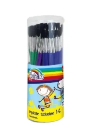 Pędzle w tubie nr 1-6 (72 szt) FIORELLO