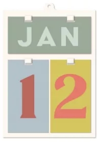 Kalendarz ścienny uniwersalny