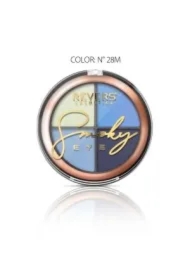 Cień do powiek 4 kolory Smoky Eye Matt 28