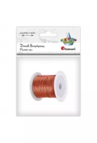 Drucik florystyczny 0,3mm 20m miedziany