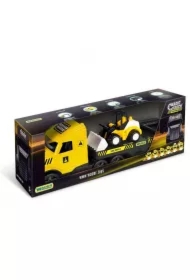 Magic Truck Technic Laweta ze spychaczem