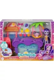 Enchantimals.Tropikalny basen + Lalka małpka HTW73