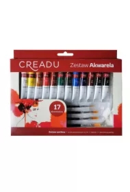 Zestaw Farb Akwarelowych 17 Elementów Creadu