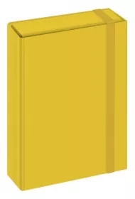 Teczka z gumką A4 TO Box żółta