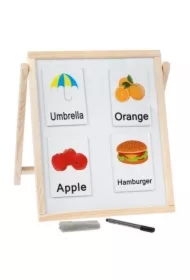 Tablica stojąca suchościeralna + akcesoria