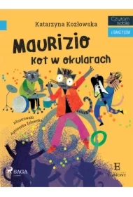 Maurizio - Kot w okularach. Czytam sobie z bakcylem