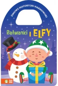 Zimowe historyjki harmonijki. Bałwanki i elfy