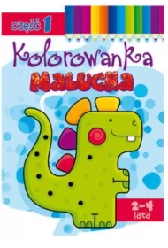 Kolorowanka malucha część 1 LITERKA