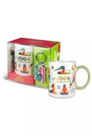 Zestaw kubek + brelok Joga