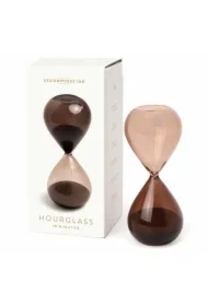 Klepsydra biurkowa - smokey quartz 15min