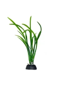Roślina, do dekoracji akwarium, zielona, plastikowa, 18 cm, trawa paskowa