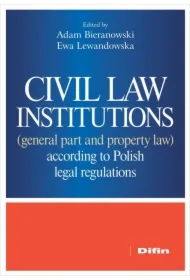 Civil law institutions (general part and...