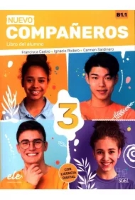 Nuevo Companeros 3. Libro del alumno + Code B1.1