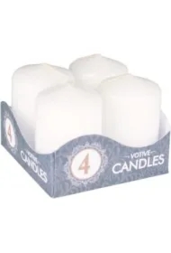 Świeca adwentowa Biała