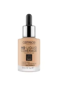 HD Liquid Coverage matujący podkład do twarzy 042 Sandy Rose