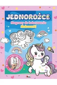 Magnesy do kolorowania Jednorożce