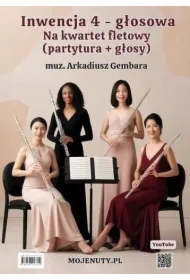 Inwencja 4-głosowa na kwartet fletowy