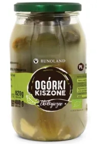 Ogórki kiszone małosolne