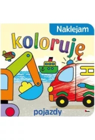 Naklejam, koloruję. Pojazdy