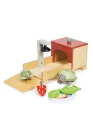 Żółwie drewniane z akcesoriami