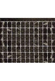 Kurtyna B&C gwiazdki czarna