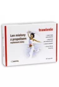 Len mielony z propolisem - suplement diety