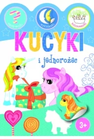 Kucyki i jednorożce. Zgadywanki, wyklejanki..