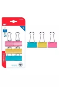 Klipsy biurowe kolorowe