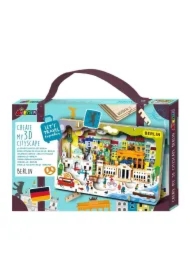 Puzzle drewniane 3D - Stwórz pejzaż miejski Berlin