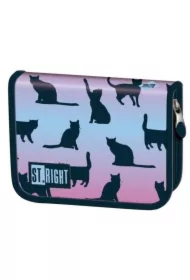 Piórnik dwuklapkowy PC3 Night Cats St.Right