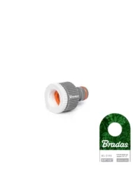 Przyłącze na kran 3/4" - 1/2" /white line