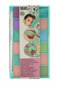 Paleta z cieniami C zielona CREATE IT!