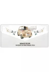 Karnet-koperta Ślub