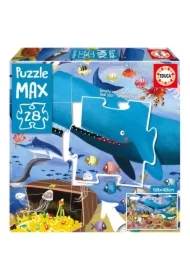 Puzzle 28 el. XL Podwodne zwierzęta